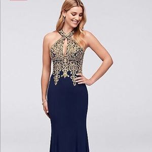 Long Halter Prom/Homecoming Dress